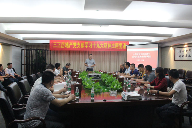 2018年5月20日,三正房地產黨支部學習十九大主題黨課.jpg 2018年5月20日,三正房地產黨支部學習十九大主題黨課.jpg